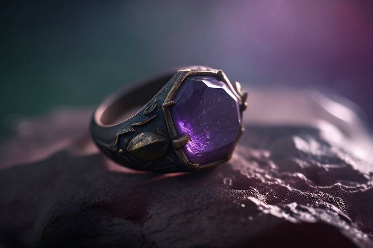 К чему снится кольцо с фиолетовым камнем